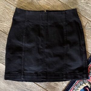 Wild Fable Black Mini Skirt